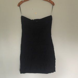 Black cocktail dress